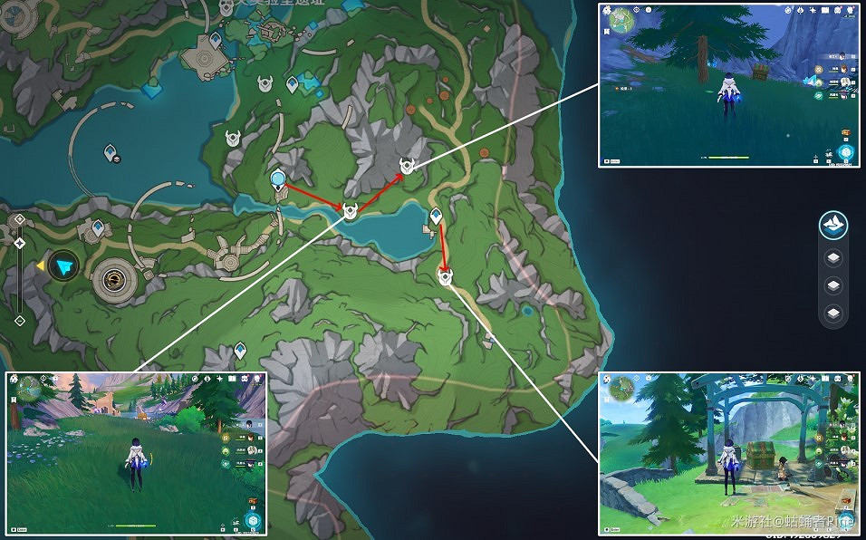 《原神》4.1全奇饋寶箱收集攻略