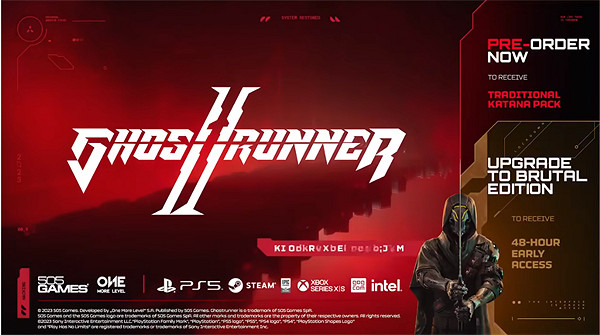 《幽靈行者2》試玩版預告公開 將於10月26日正式發售 《幽靈行者2》試玩版預告公開 將於10月26日正式發售