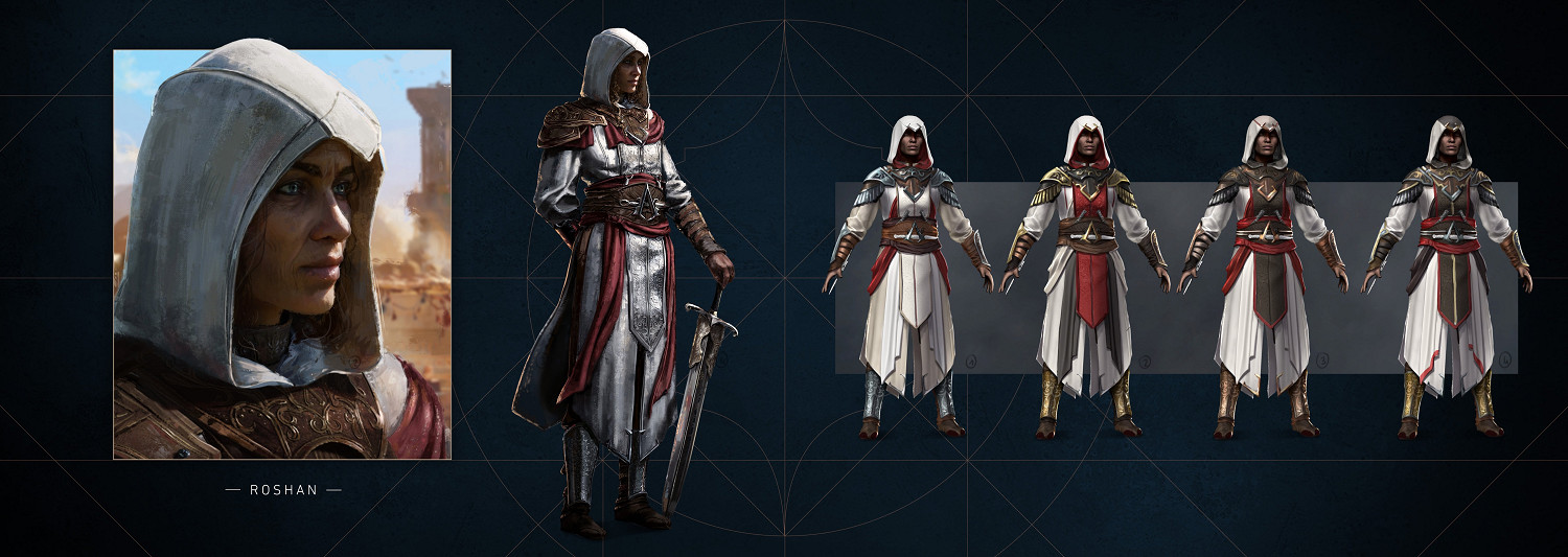 躍入歷史長河！《刺客教條：幻景》大量概念藝術圖欣賞