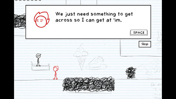 動作冒險互動小說遊戲《塗鴉》現已免費登陸Steam平台