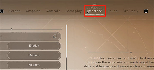《刺客教條幻景》刺客教條幻景更換語言方法 《刺客教條幻景》刺客教條幻景更換語言方法