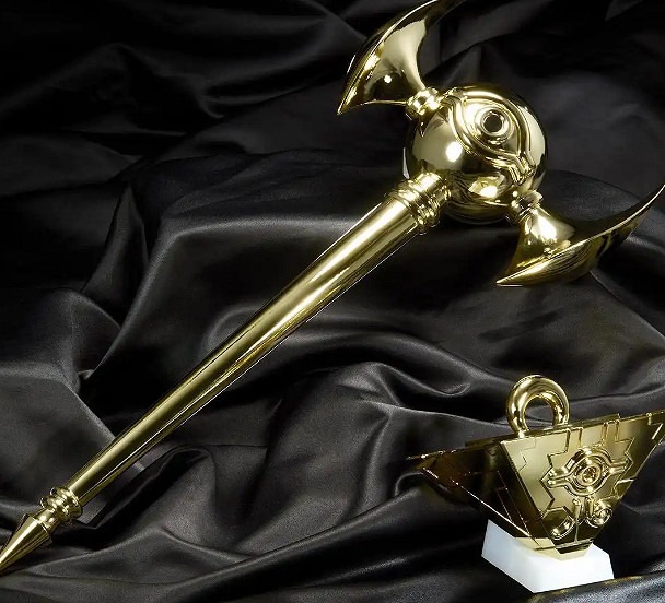 《遊戲王》周邊千年道具千年錫杖公開,定價1.1萬日元