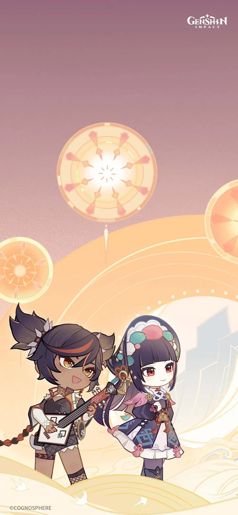 《原神》官方發布最新壁紙包「塵星旅夢」系列第三彈