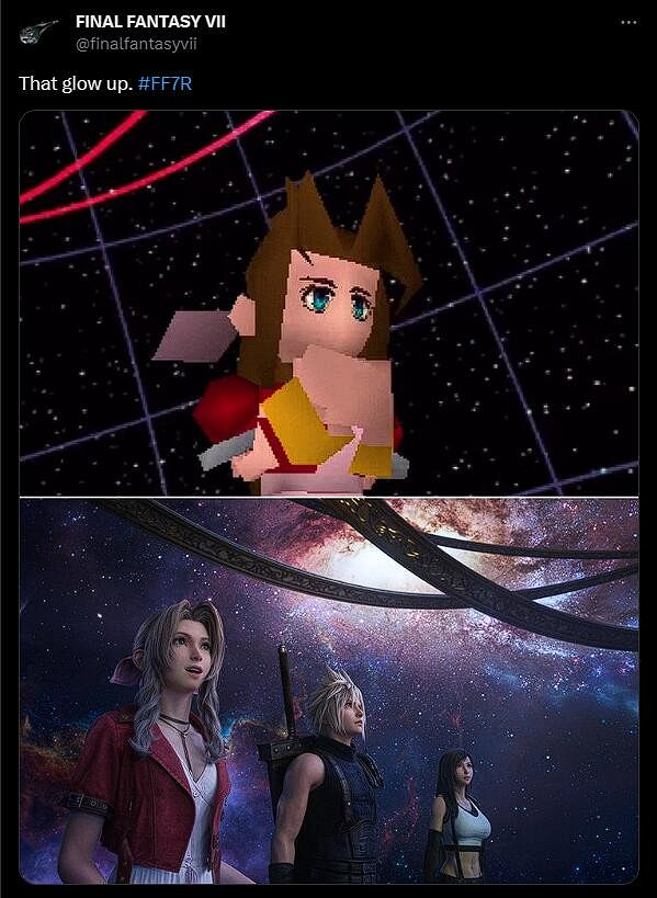 質的飛躍！官方分享《FF7重生》與初代版本畫面對比圖