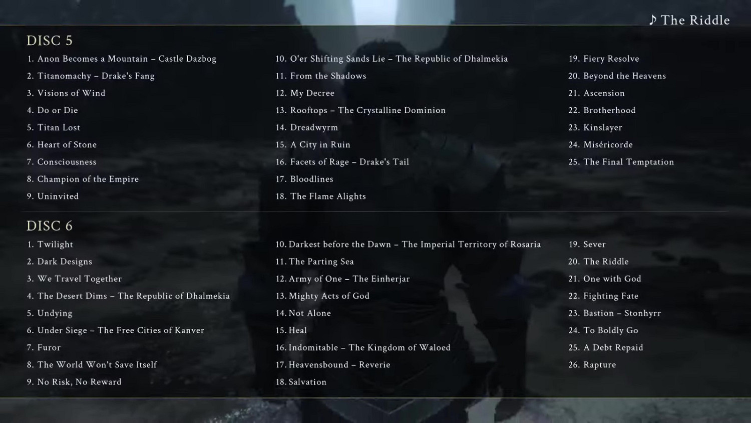 《太空戰士16》原聲帶宣傳片 今日正式發售 《太空戰士16》原聲帶宣傳片 今日正式發售