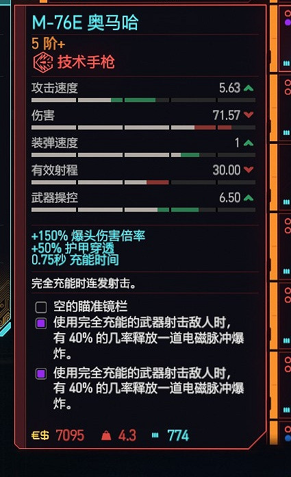 《電馭叛客2077》2.01版全類型武器推薦 2.01強力武器有哪些