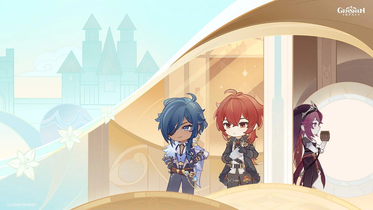 《原神》官方發布最新壁紙包「塵星旅夢」系列第三彈