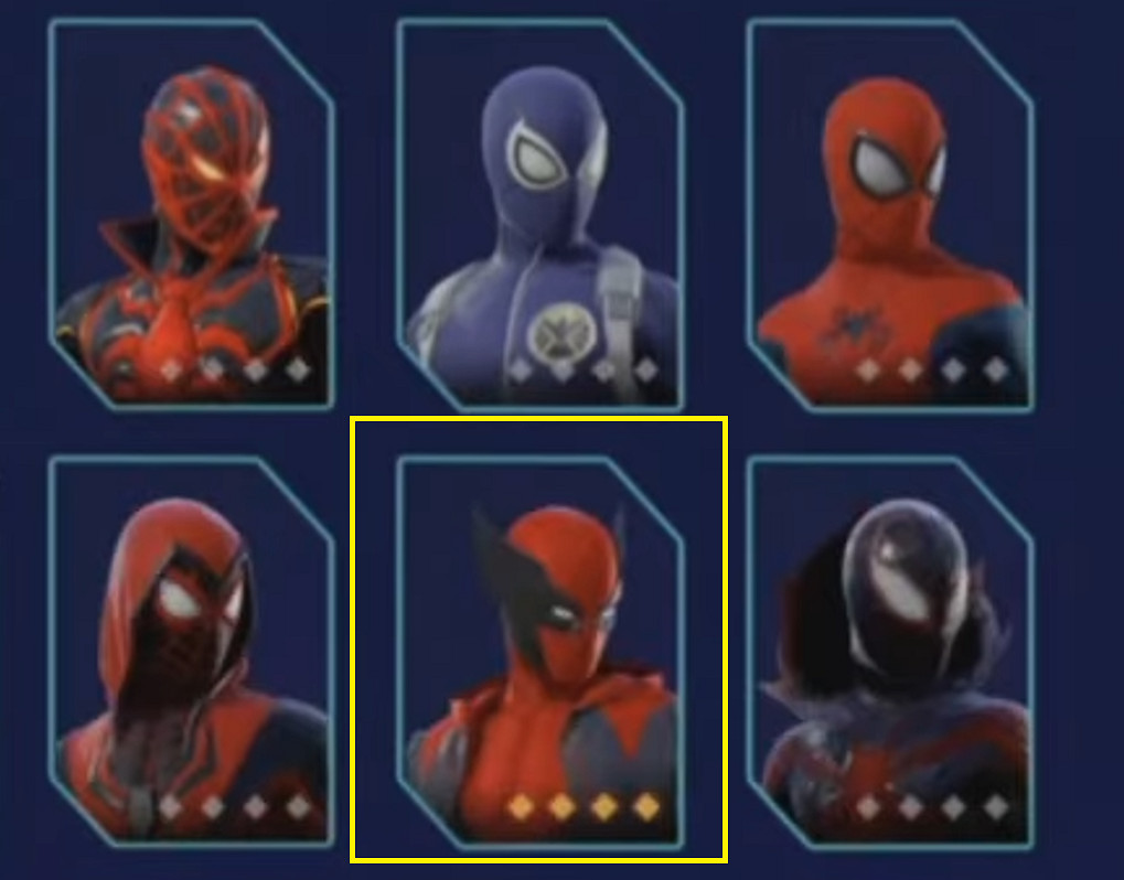 《漫威蜘蛛人2》58款戰衣外觀泄露!有金剛狼風格戰衣 《漫威蜘蛛人2》58款戰衣外觀泄露!有金剛狼風格戰衣