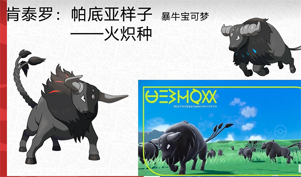 《寶可夢朱紫》肯泰羅亞種介紹