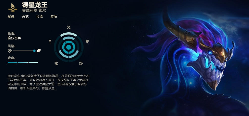 《英雄聯盟》鑄星龍王奧瑞利安索爾技能加點推薦 《英雄聯盟》鑄星龍王奧瑞利安索爾技能加點推薦