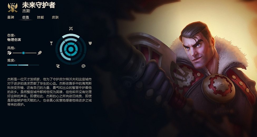 《英雄聯盟》未來守護者傑斯技能加點推薦
