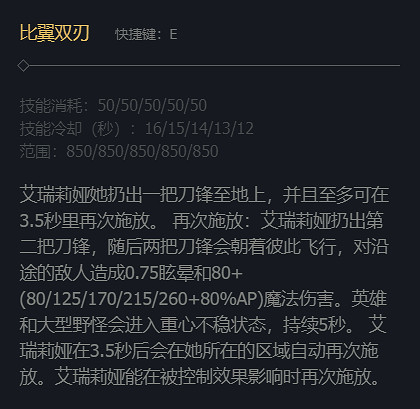 《英雄聯盟》刀鋒舞者艾瑞莉婭技能加點推薦