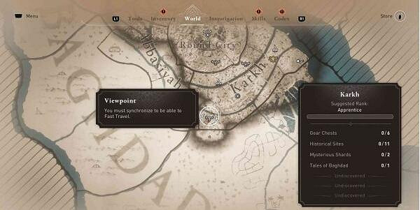 《刺客教條幻景》俯瞰點位置一覽 《刺客教條幻景》俯瞰點位置一覽