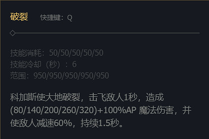 《英雄聯盟》虛空恐懼科加斯技能加點推薦 《英雄聯盟》虛空恐懼科加斯技能加點推薦