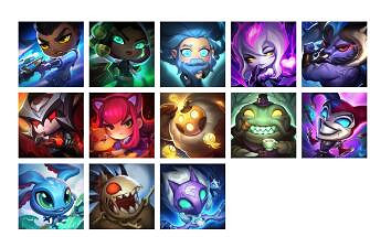 《英雄聯盟》藍色精粹商店q版頭像介紹