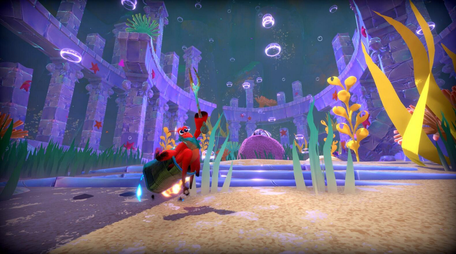 海洋主題類魂《蟹蟹尋寶奇遇》Demo上線Steam新品節 海洋主題類魂《蟹蟹尋寶奇遇》Demo上線Steam新品節