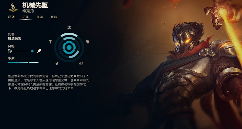 《英雄聯盟》機械先驅維克托技能加點推薦