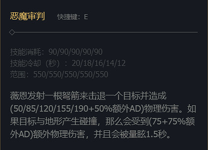 《英雄聯盟》暗夜獵手薇恩技能加點推薦