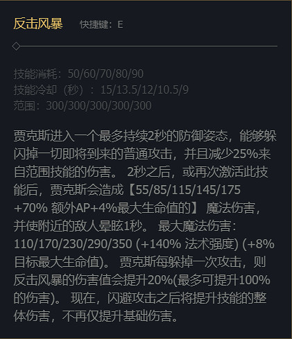 《英雄聯盟》武器大師賈克斯技能加點推薦