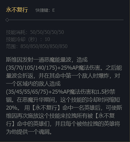 《英雄聯盟》諾克薩斯統領斯維因技能加點推薦 《英雄聯盟》諾克薩斯統領斯維因技能加點推薦
