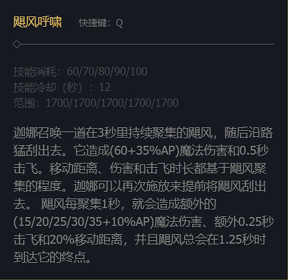 《英雄聯盟》風暴之怒迦娜技能加點推薦