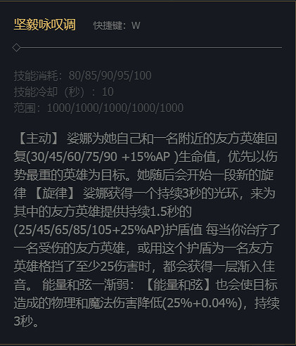 《英雄聯盟》琴瑟仙女娑娜技能加點推薦
