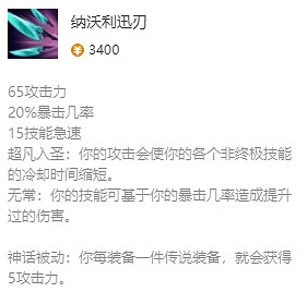 《英雄聯盟》逆羽最新出裝攻略