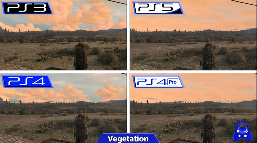 《大鏢客》4大平台畫面對比:60幀畫質有著顯著提升! 《大鏢客》4大平台畫面對比:60幀畫質有著顯著提升!