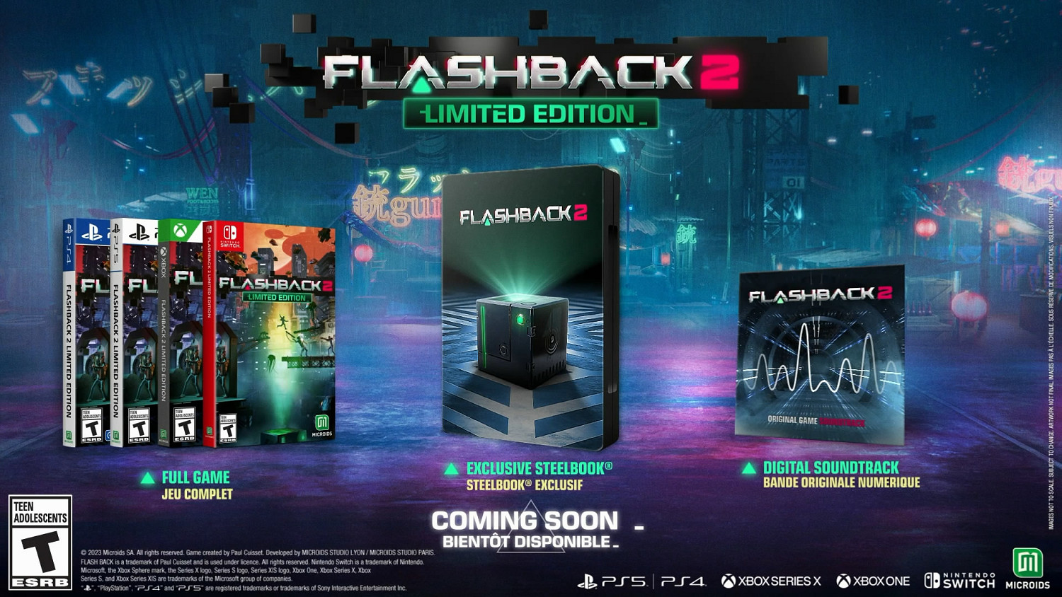 電馭叛客風平台動作遊戲《閃回2》故事預告片公布! 電馭叛客風平台動作遊戲《閃回2》故事預告片公布!