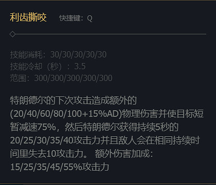 《英雄聯盟》巨魔之王特朗德爾技能加點推薦