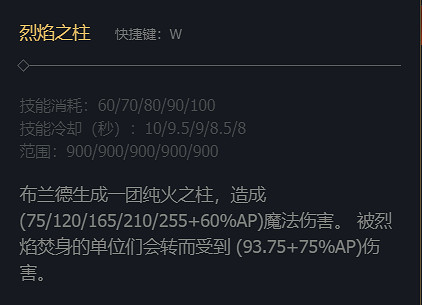 《英雄聯盟》復仇焰魂布蘭德技能加點推薦