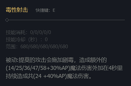 《英雄聯盟》迅捷斥候提莫技能加點推薦 《英雄聯盟》迅捷斥候提莫技能加點推薦