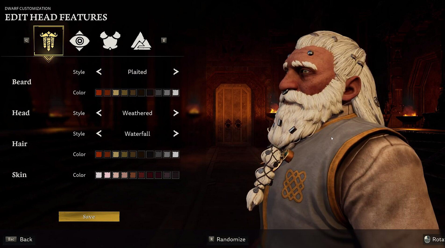 《指環王:重返莫瑞亞》捏人系統展示 打造專屬矮人! 《指環王:重返莫瑞亞》捏人系統展示 打造專屬矮人!