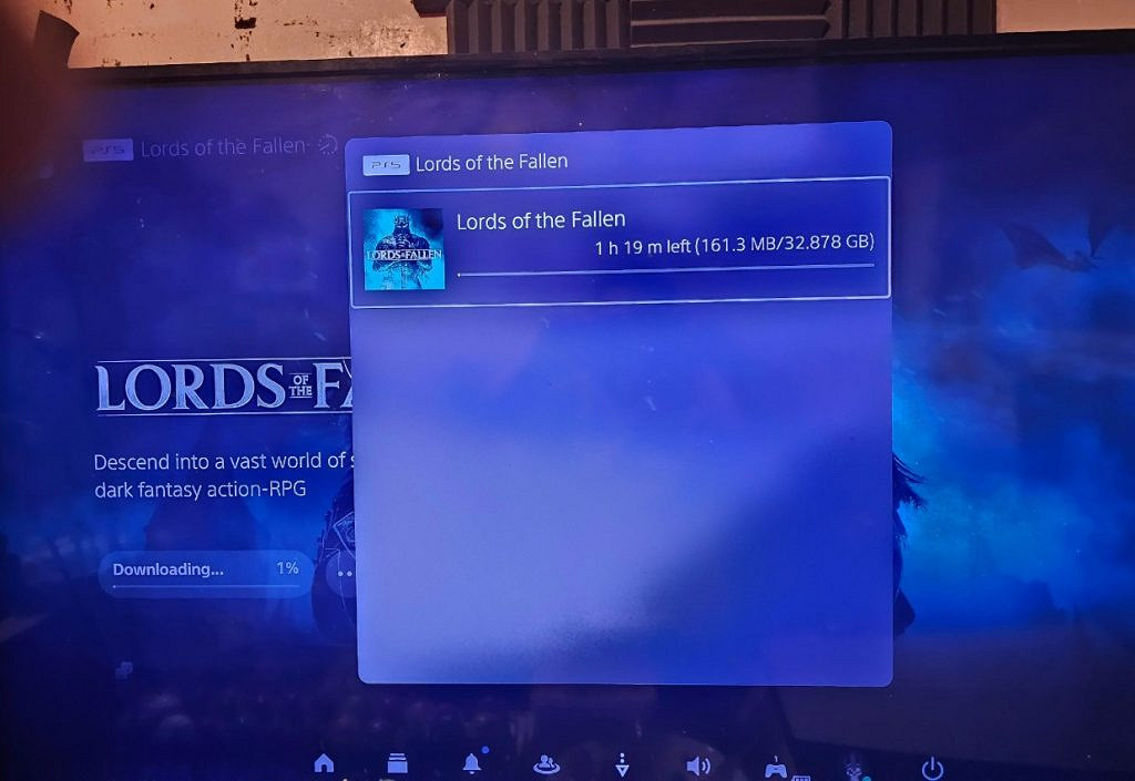 《墮落之主》PS5版已開啟預載！檔案大小約33GB！
