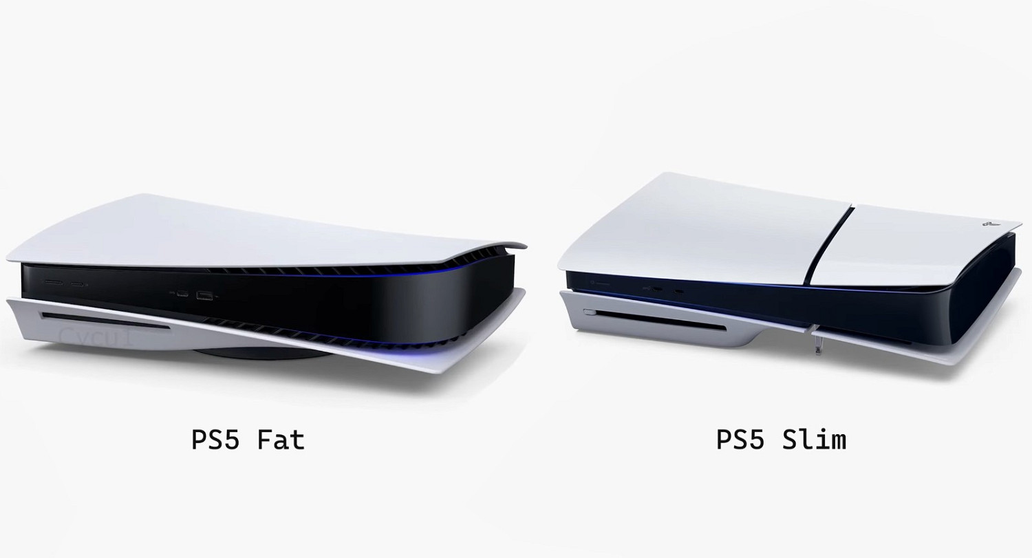 個頭小了一圈!PS5 Slim和PS5大小對比影片 個頭小了一圈!PS5 Slim和PS5大小對比影片
