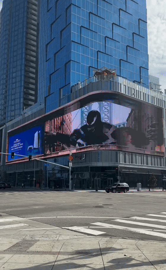 《蜘蛛人2》宣傳逐漸擴大 紐約和洛杉磯懸掛3D廣告! 《蜘蛛人2》宣傳逐漸擴大 紐約和洛杉磯懸掛3D廣告!