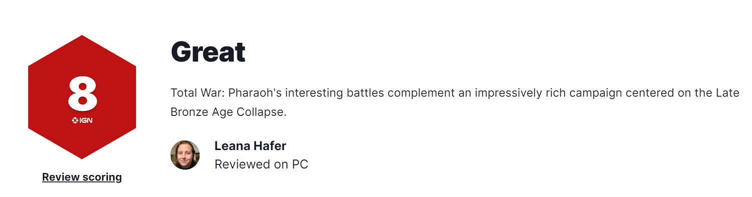 《全軍破敵:法老》IGN 8分:戰鬥有趣、不可思議 《全軍破敵:法老》IGN 8分:戰鬥有趣、不可思議