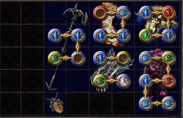 《流亡黯道》地圖儀開5孔方法