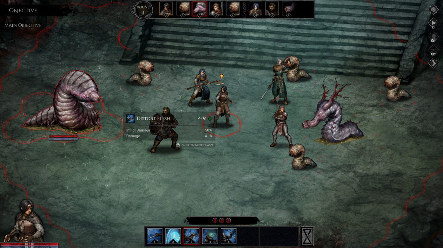 2D回合制RPG《The Tainted Land》Steam頁面 不支援中文