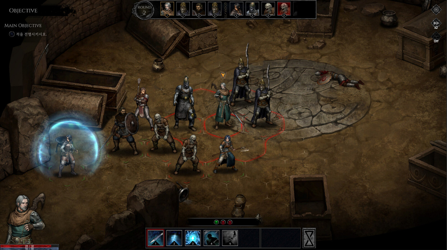 2D回合制RPG《The Tainted Land》Steam頁面 不支援中文