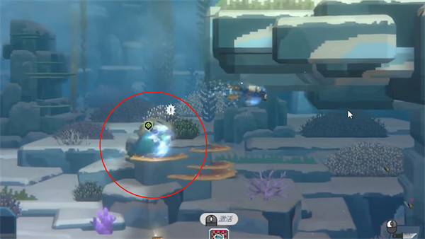 《潛水員戴夫》長角的鸚嘴怪魚位置