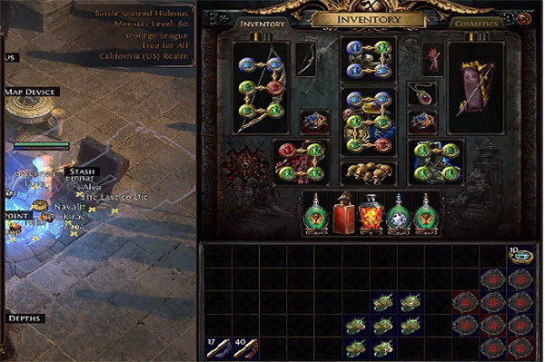 《流亡黯道》寶石升級隱藏恢複方法