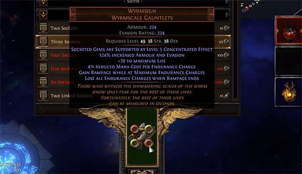 《流亡黯道》裝備孔位上限介紹