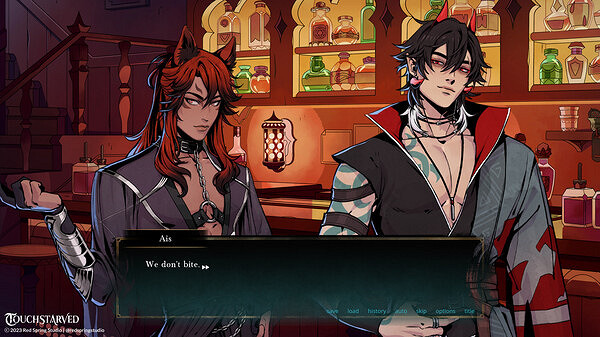 耽美風格戀愛模擬新作《TOUCHSTARVED》Steam開啟測試