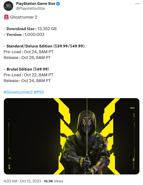 《幽靈行者2》PS5版預載時間和具體解鎖時間曝光! 《幽靈行者2》PS5版預載時間和具體解鎖時間曝光!