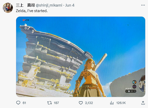 三上真司宣布競業限制已解除！要回歸製作遊戲啦？