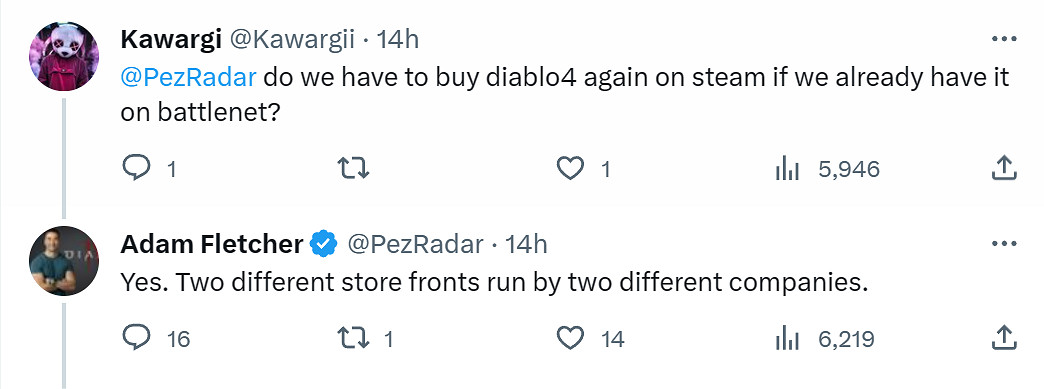 《暗黑4》官宣在Steam發售時也將支援Steam Deck! 《暗黑4》官宣在Steam發售時也將支援Steam Deck!