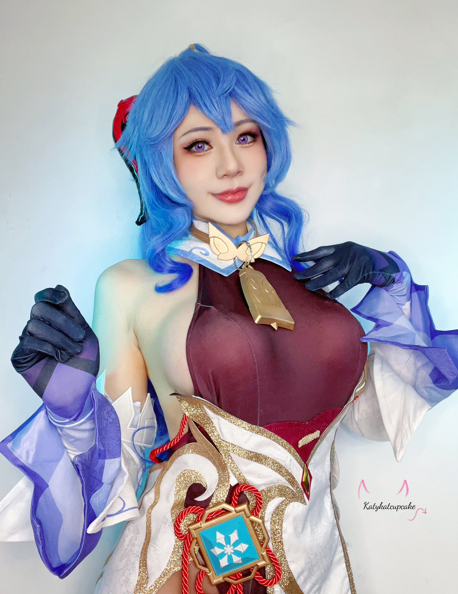 上衣怕不是要撐開!國外小姐姐COS《原神》性感甘雨 上衣怕不是要撐開!國外小姐姐COS《原神》性感甘雨