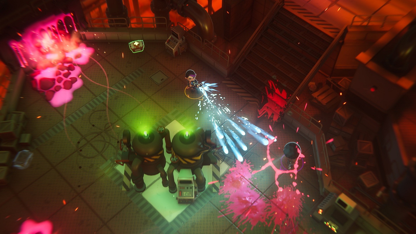 動作連線多人俯視射擊遊戲《霓虹入侵者》推出首個DLC!挑戰升級! 動作連線多人俯視射擊遊戲《霓虹入侵者》推出首個DLC!挑戰升級!