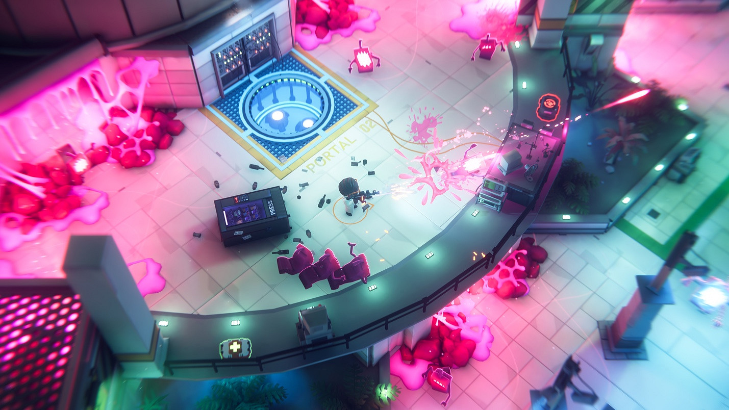 動作連線多人俯視射擊遊戲《霓虹入侵者》推出首個DLC!挑戰升級! 動作連線多人俯視射擊遊戲《霓虹入侵者》推出首個DLC!挑戰升級!